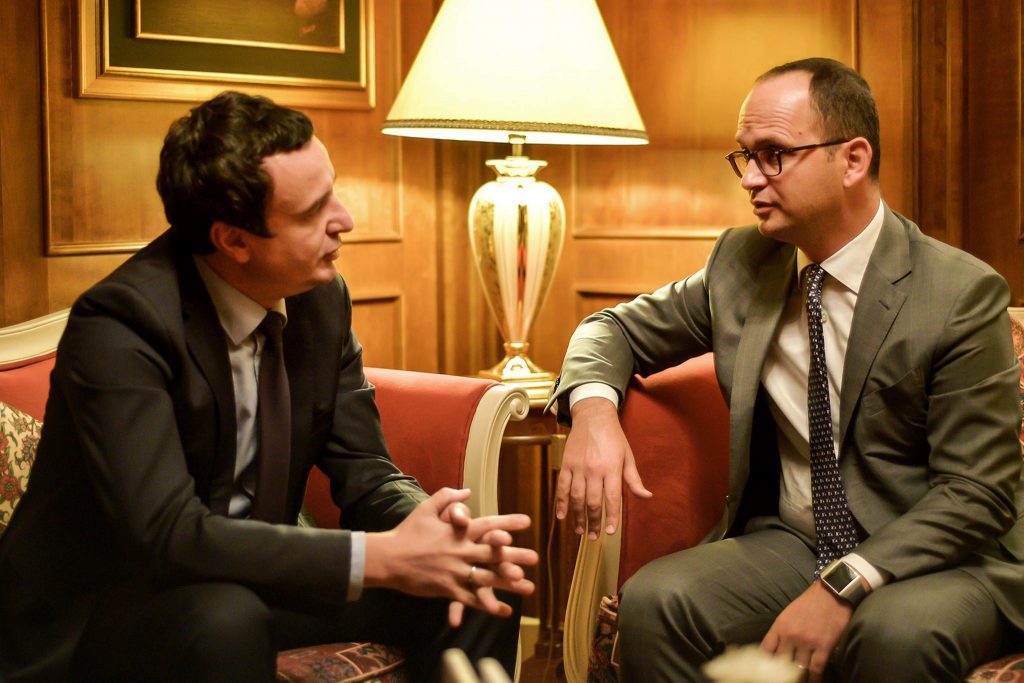 Albin Kurti dhe Bushati