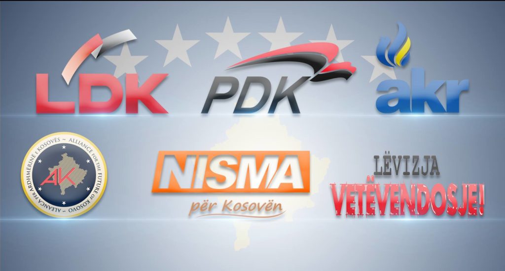 Partitë politike në Kosovë